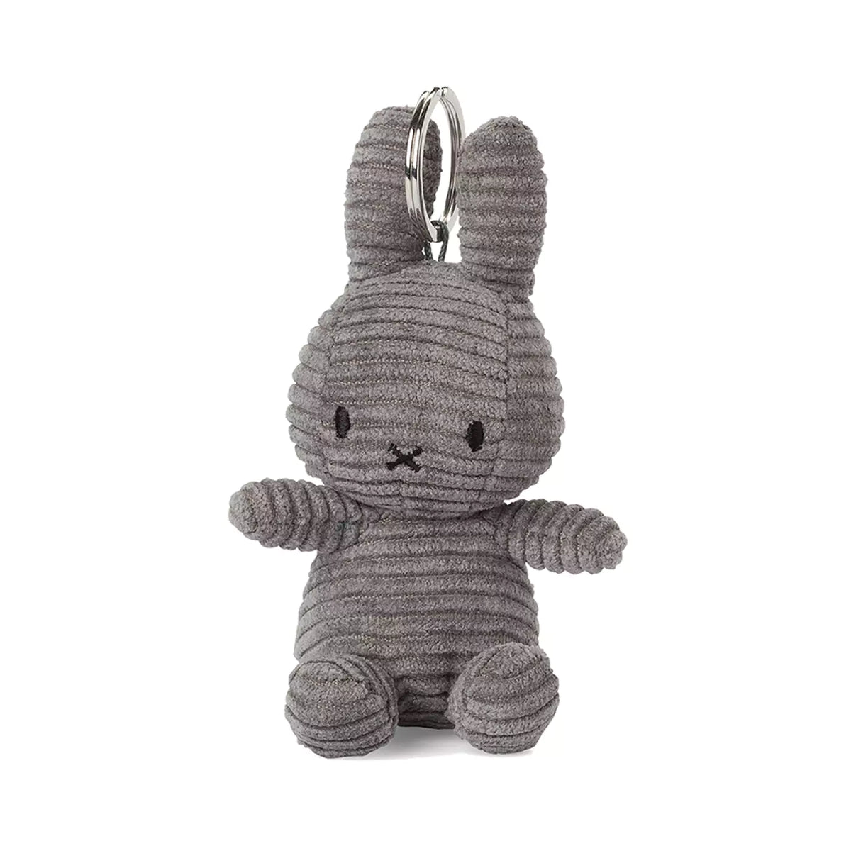 Miffy ECO Schlüsselanhänger, grau/Cord | Miffy - toietmoi-laboutique
