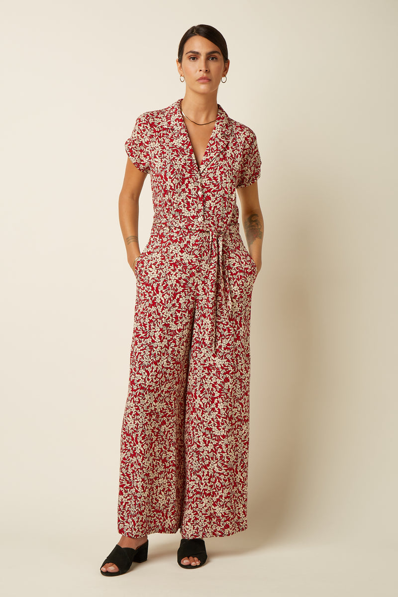 10257 Daisy Jumpsuit Paradis 655 Chili Red | King Louie - toietmoi-laboutique