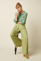 10284 Antonia Pants Dover 833 Spring Yellow | King Louie - toietmoi-laboutique