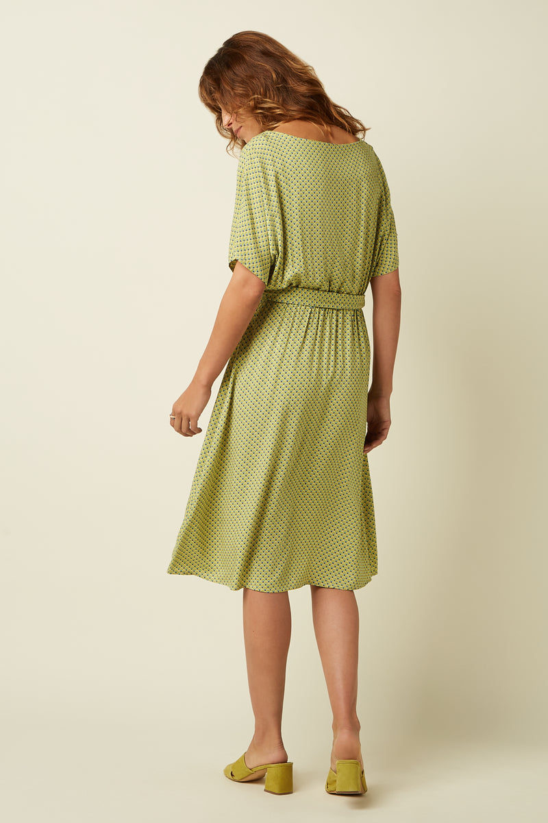 10287 Marika Dress Dover 833 Spring Yellow | King Louie - toietmoi-laboutique