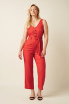 10292 Fiona Jumpsuit Cameron 645 Red | King Louie - toietmoi-laboutique