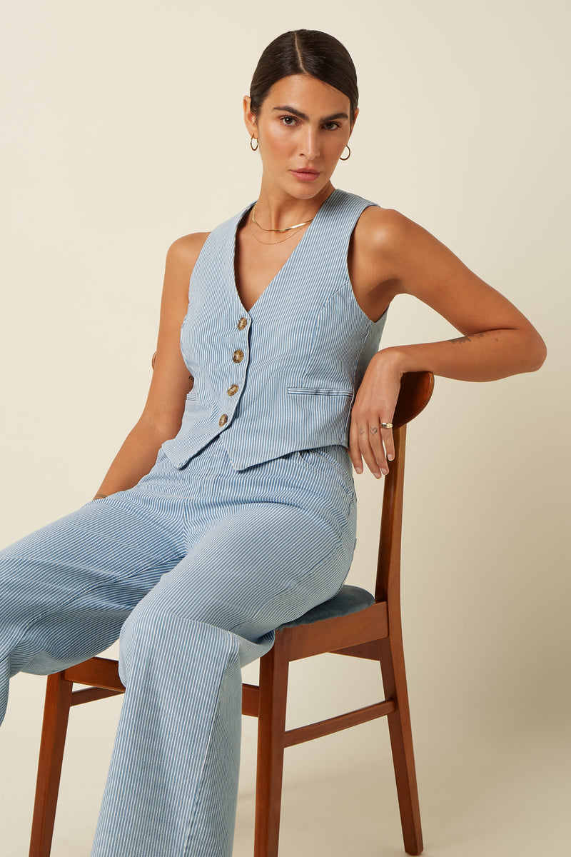 10300 Beatriz Pants Corner Stripe | King Louie - toietmoi-laboutique