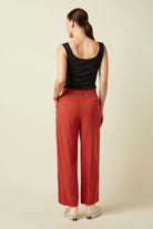 10420 Fintan Cropped Pants Deniz 980 Summer Fig | King Louie - toietmoi-laboutique