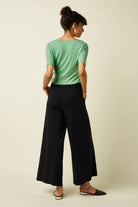 Hose BORDER PALAZZO, schwarz | King Louie - toietmoi-laboutique