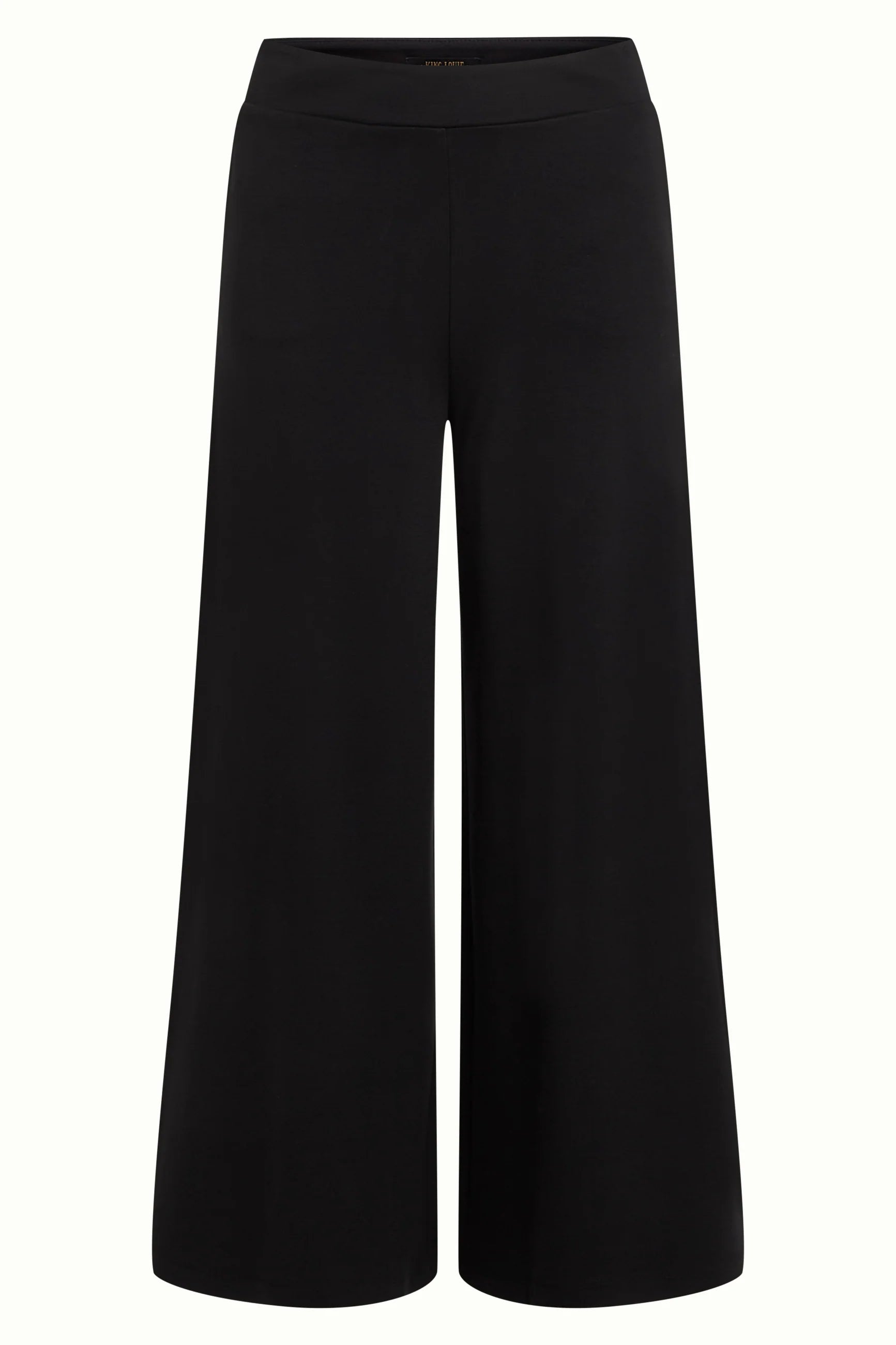 Hose BORDER PALAZZO, schwarz | King Louie - toietmoi-laboutique