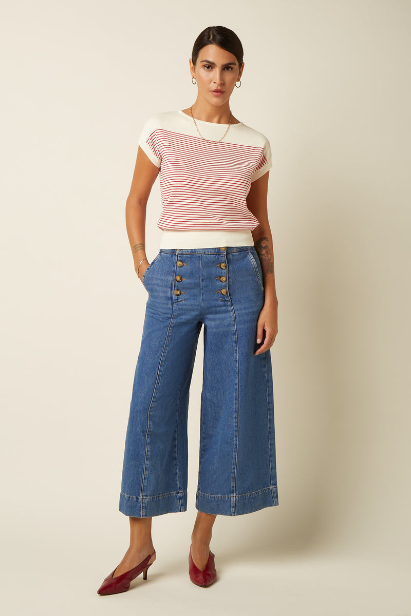 10486 Lina Top D'Oleron 655 Chili Red | King Louie - toietmoi-laboutique