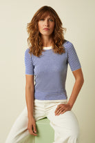 10488 Agnes Top Denis 490 Bluing | King Louie - toietmoi-laboutique