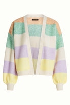 Strickjacke CHUNKY, bunt gestreift | King Louie - toietmoi-laboutique