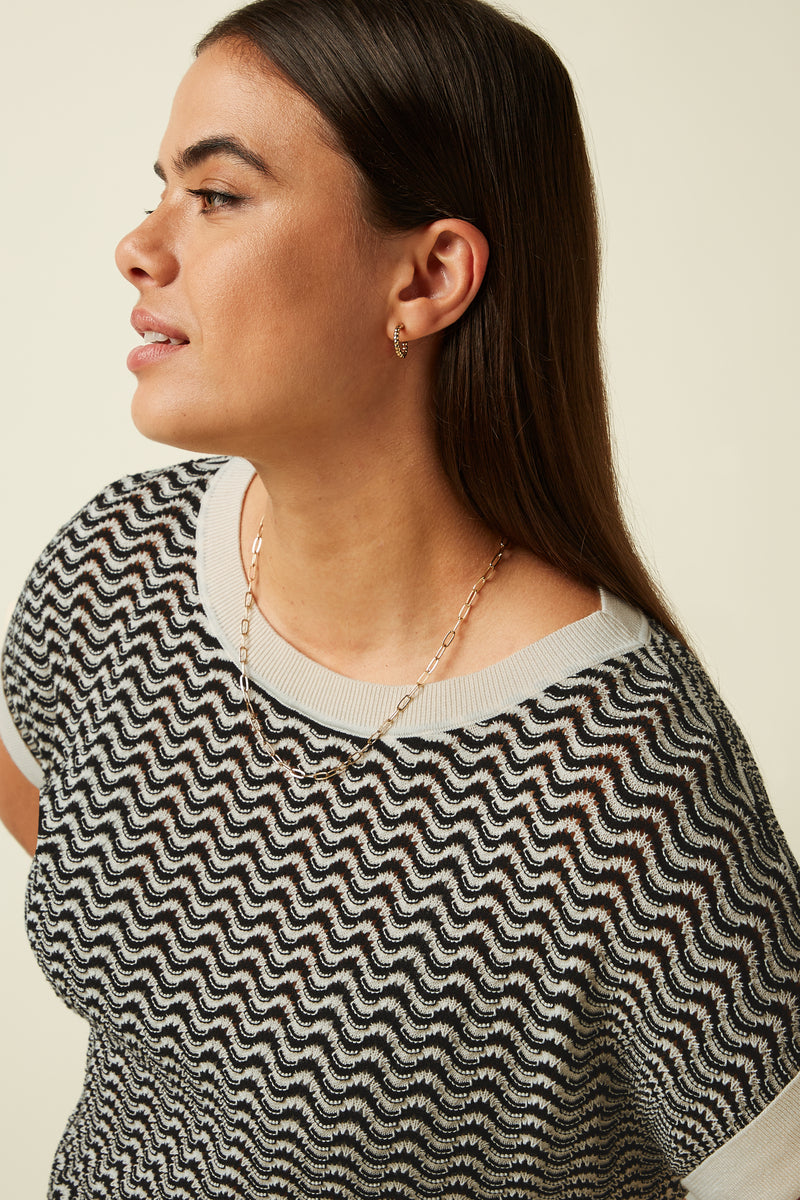 10497 Boatneck Top Tide 072 Cream | King Louie - toietmoi-laboutique