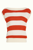 10503 Eva Knit Top Capella 945 Spicy Orange | King Louie - toietmoi-laboutique