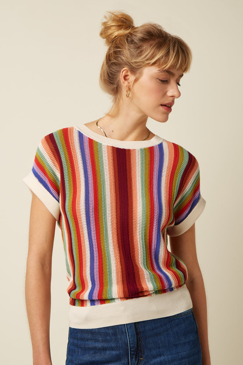 10514 Boatneck Top Molo 999 Multi Color | King Louie - toietmoi-laboutique