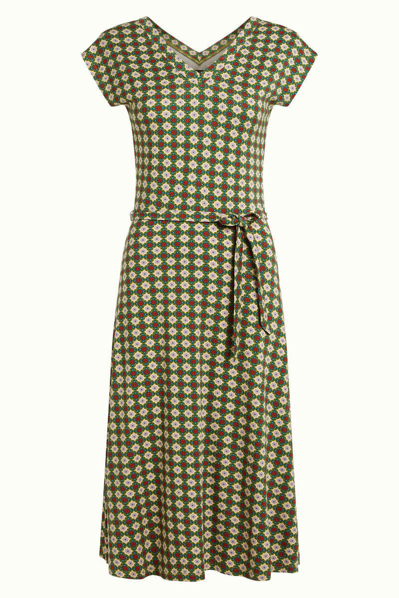 10538 Double V Dress Jade 205 Ponderosa Green | King Louie - toietmoi-laboutique