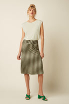 10541 Border Juno Skirt Jade 205 Ponderosa Green | King Louie - toietmoi-laboutique