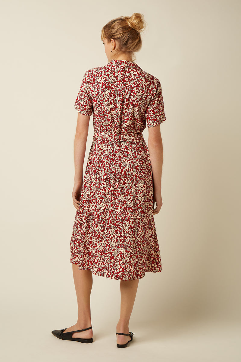 10597 Olive Dress Paradis 655 Chili Red | King Louie - toietmoi-laboutique