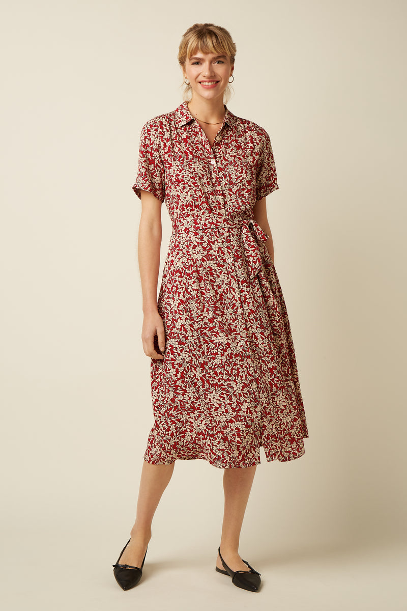 10597 Olive Dress Paradis 655 Chili Red | King Louie - toietmoi-laboutique