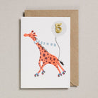 Postkarte mit Umschlag - Giraffe / 5 Jahre | Petra Boase Ltd - toietmoi-laboutique