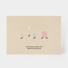Postkarte - Wir gratulieren dir Geburtstagskind | Kartenmarie - toietmoi-laboutique