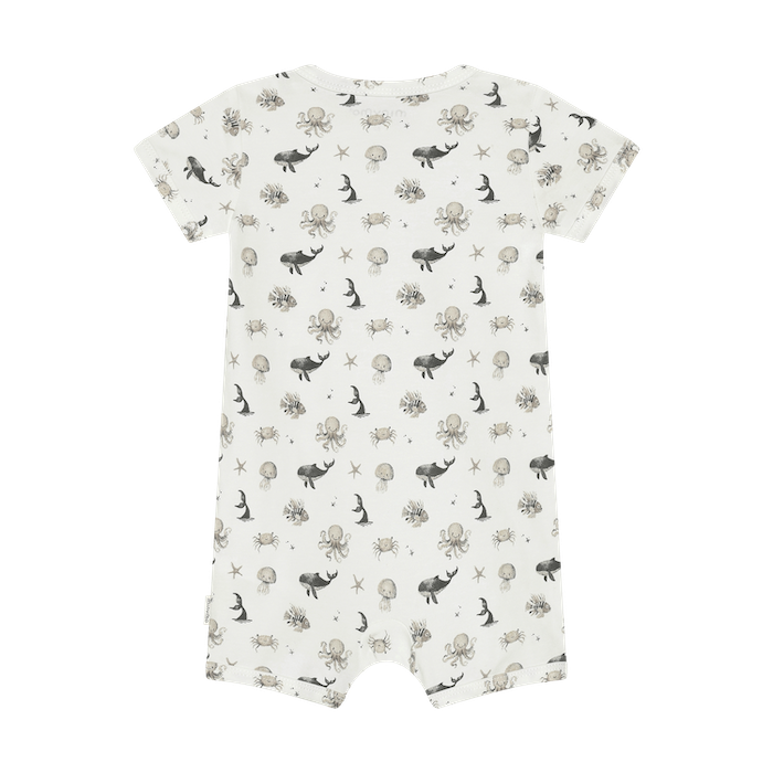 Beachbody, weiss/Meerestiere | Minymo - toietmoi-laboutique