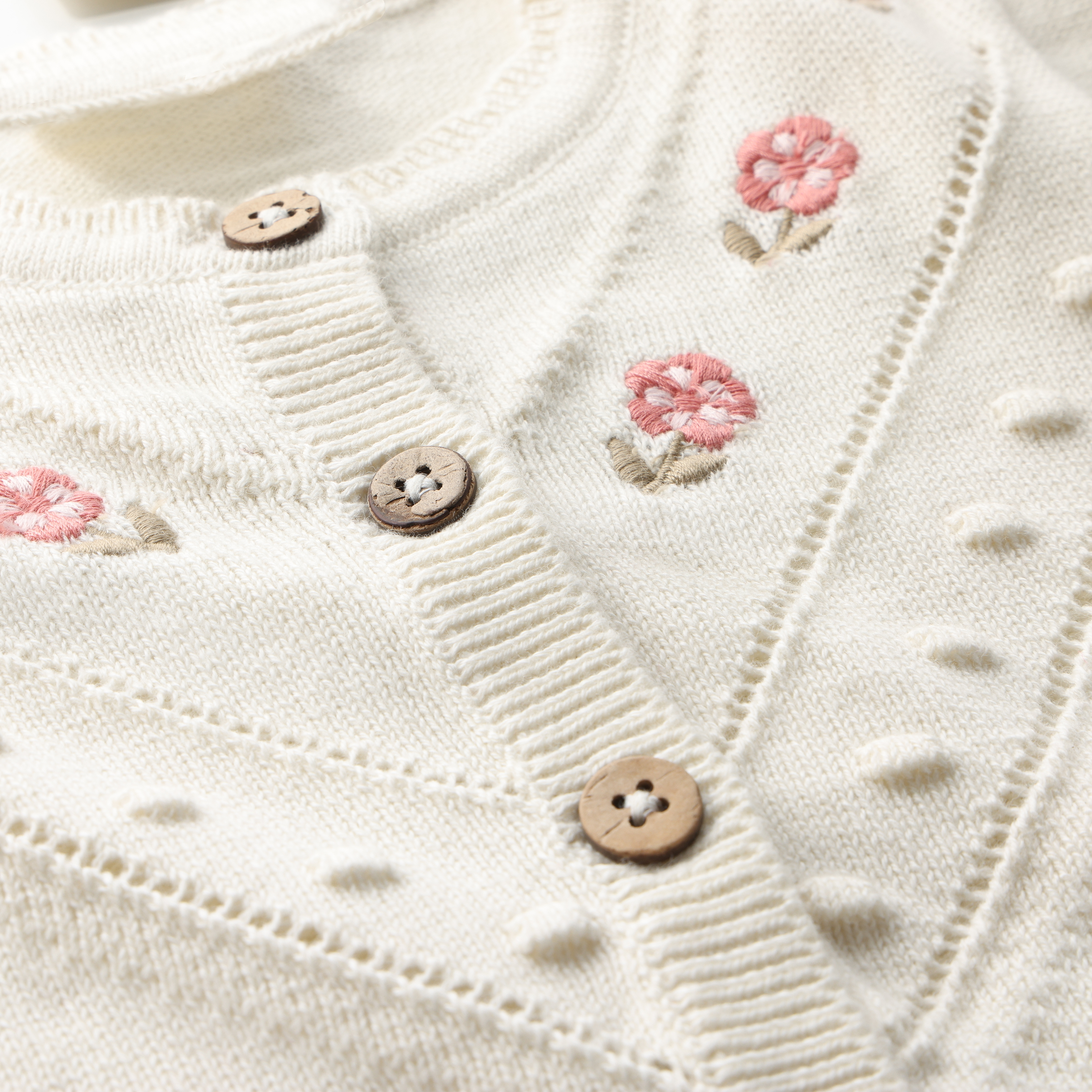 114324 Cardigan Knit | Minymo - toietmoi-laboutique