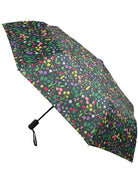 Kompakt Regenschirm, BLACK BOTANICAL | Danefæ - toietmoi-laboutique