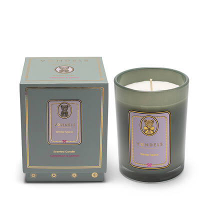 Duftkerze, grün/Winter Spice | Vondels - toietmoi-laboutique