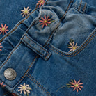 Jeans, Blümchen | Minymo - toietmoi-laboutique