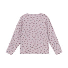 Langarmshirt, rosa/Blümchen | Minymo - toietmoi-laboutique