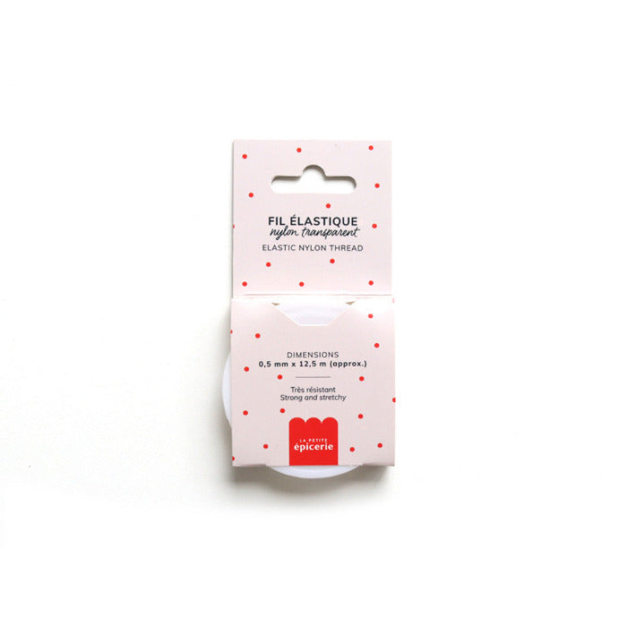 Elastischer Nylonfaden - 12,5 Meter | la petite épicerie - toietmoi-laboutique