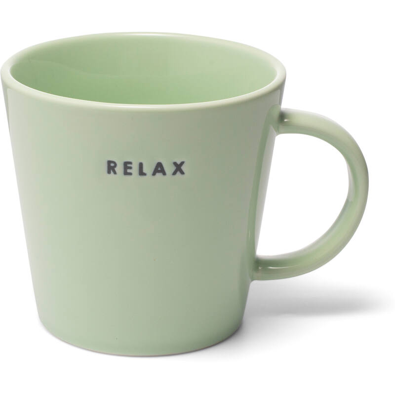 Keramik-Teetasse, grün/RELAX 350ml | Vondels - toietmoi-laboutique