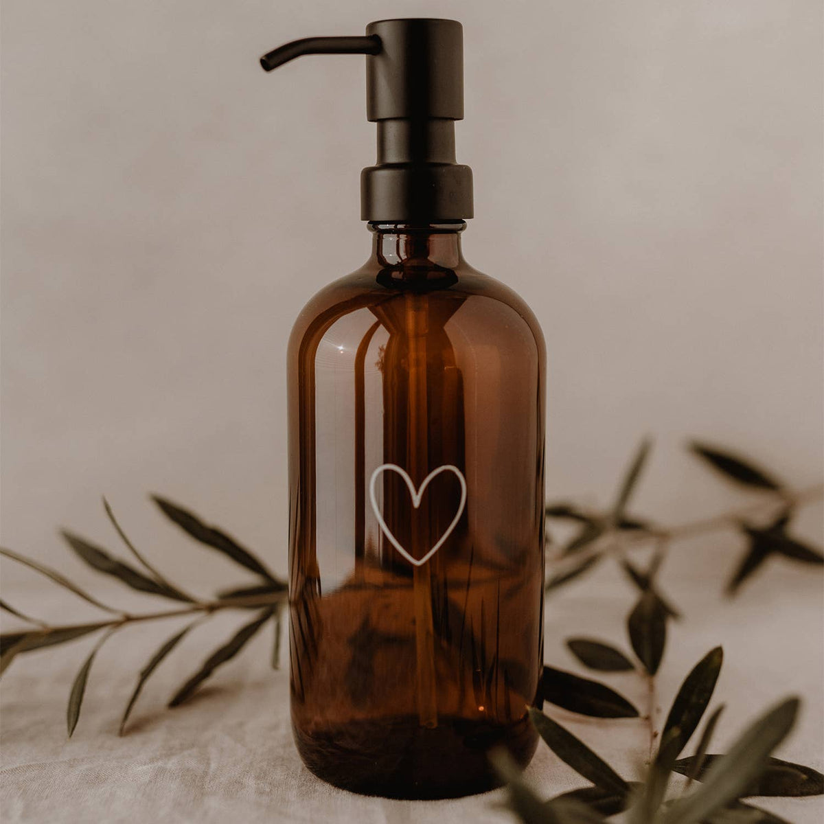 Seifenspender Herz 500ml | Eulenschnitt - toietmoi-laboutique