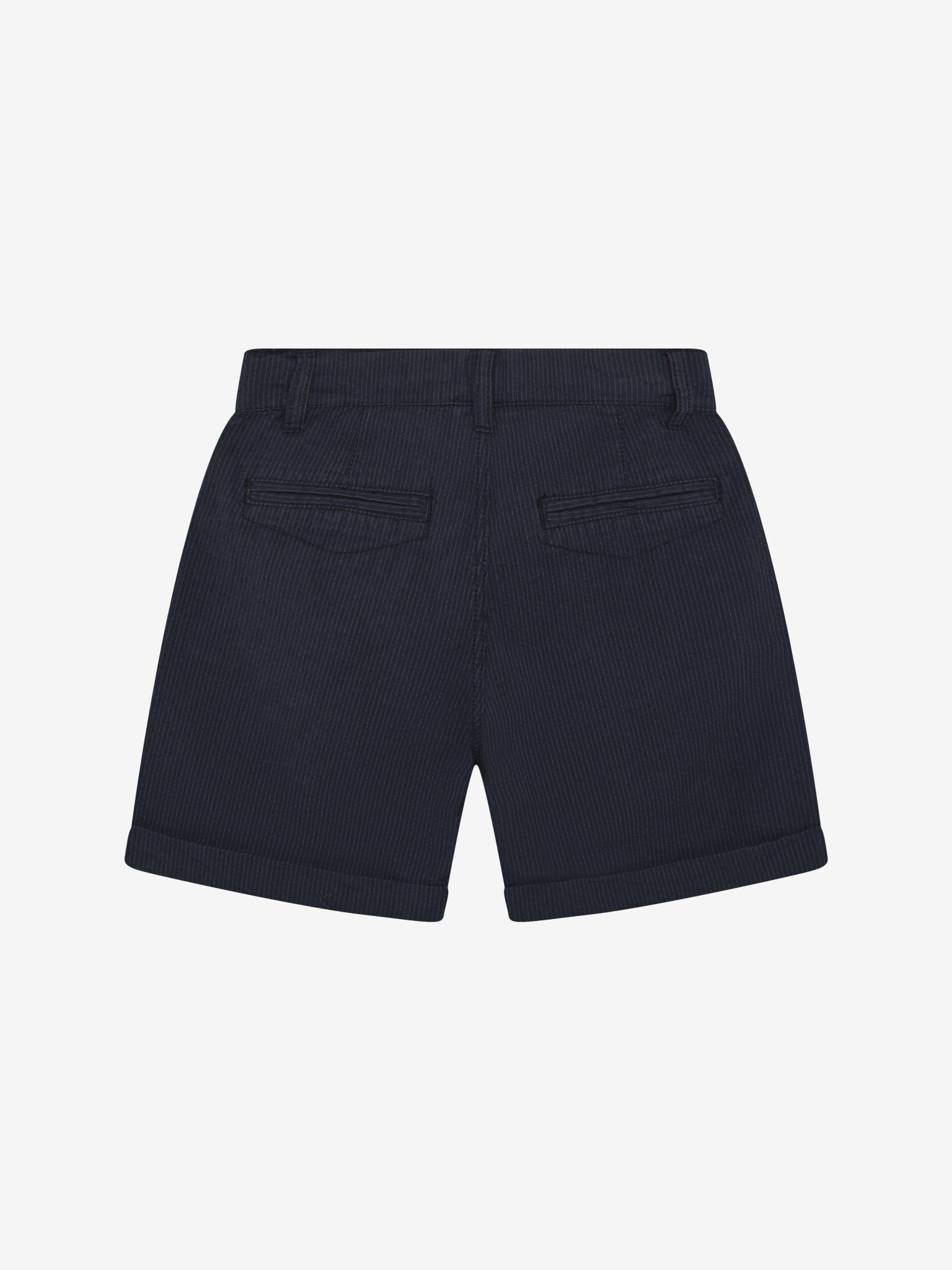 Pinstripe Shorts, dunkelblau | Minymo - toietmoi-laboutique