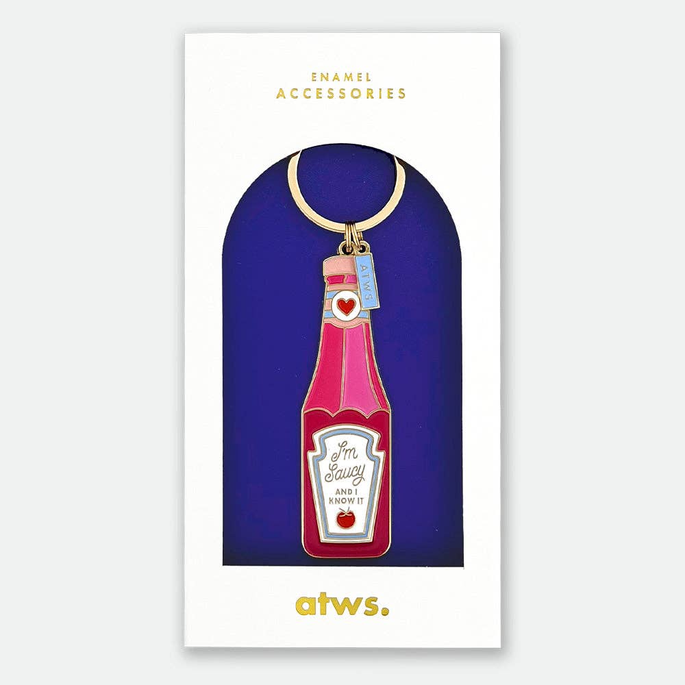 Schlüsselanhänger - I'm saucy and I know it | ALL THE WAYS TO SAY - Europe - toietmoi-laboutique