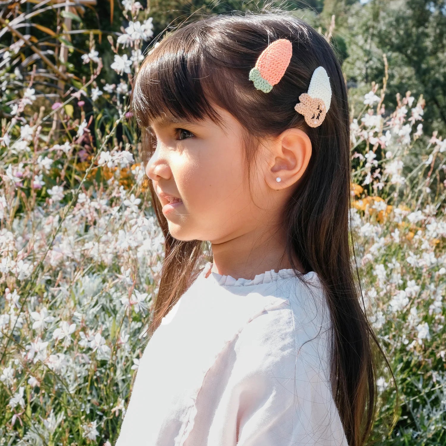 H2500M Crochet Bunny Hair Clips | Rockahula - toietmoi-laboutique