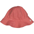 Sonnenhut, weiss/rot gestreift | Müsli by Green Cotton - toietmoi-laboutique