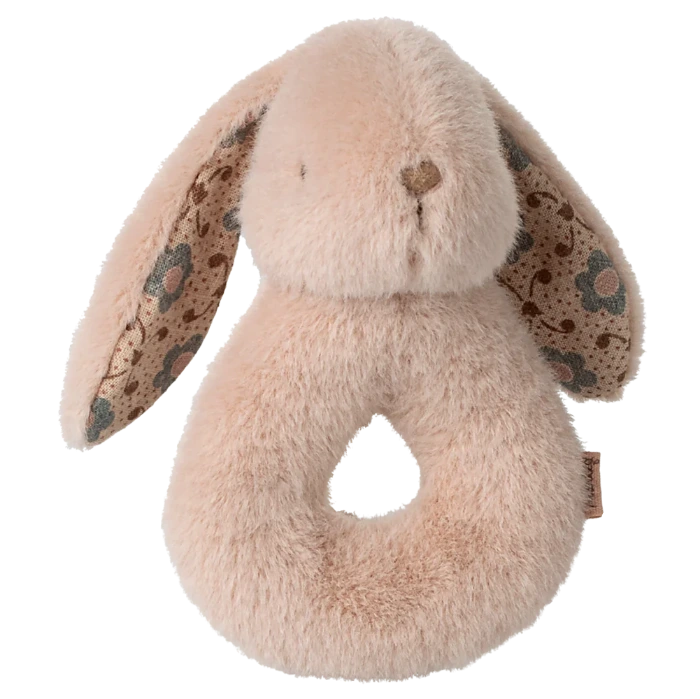 Maileg Kaninchen Rassel Set, powder | maileg - toietmoi-laboutique