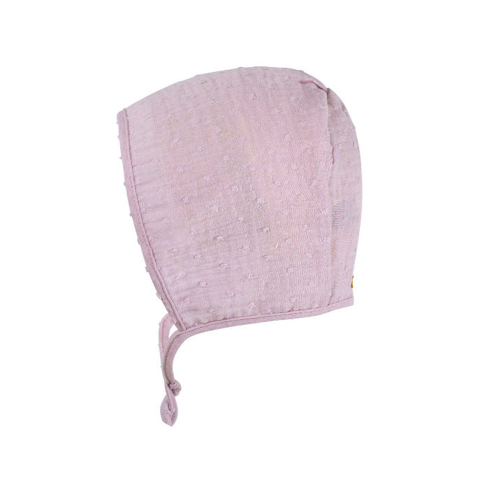 Erstlings-Häubchen, rosa | Pure Pure - toietmoi-laboutique
