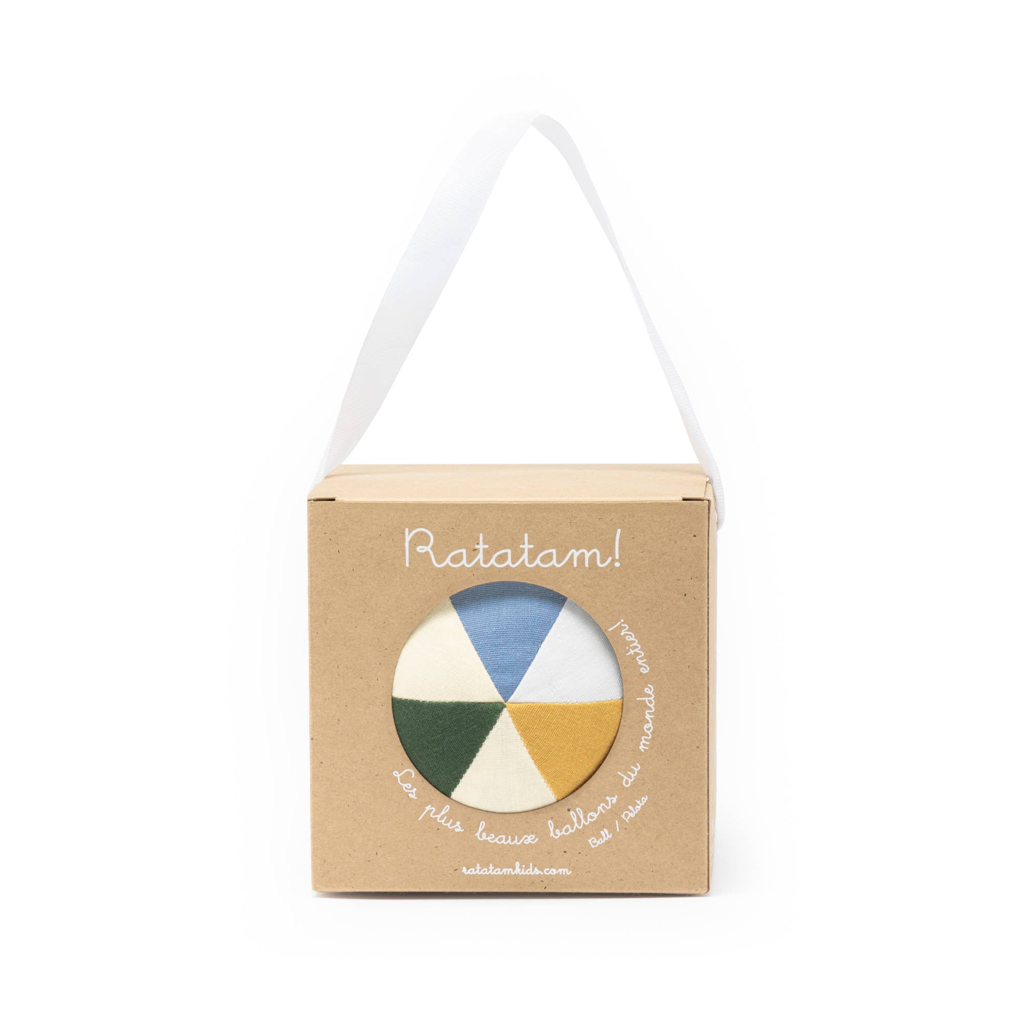 Baby Stoffball, multicolor Ø10 | Ratatam! - toietmoi-laboutique