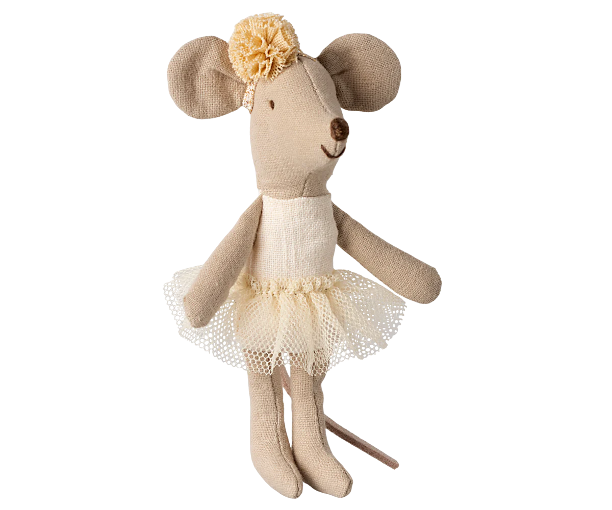 Maileg Ballerina Maus, off white | Maileg - toietmoi-laboutique