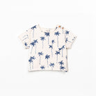 Playup Baby T-Shirt, weiss/Palmen | Play Up - toietmoi-laboutique