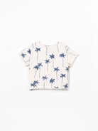 Playup Baby T-Shirt, weiss/Palmen | Play Up - toietmoi-laboutique