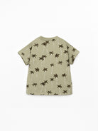 Playup T-Shirt, grün/Palmen | Play Up - toietmoi-laboutique