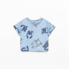 Playup Baby T-Shirt, blau/Krabben | Play Up - toietmoi-laboutique