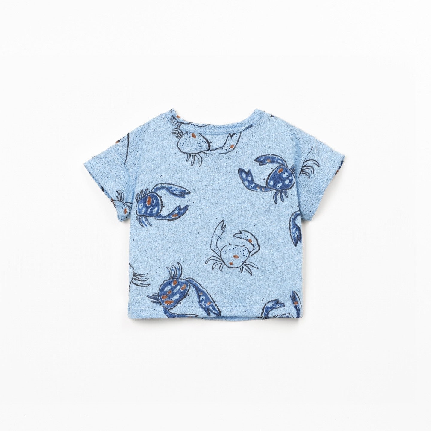 Playup Baby T-Shirt, blau/Krabben | Play Up - toietmoi-laboutique