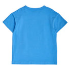 T-shirt, blau/Löwe auf Trotti | Fred's World by Green Cotton - toietmoi-laboutique