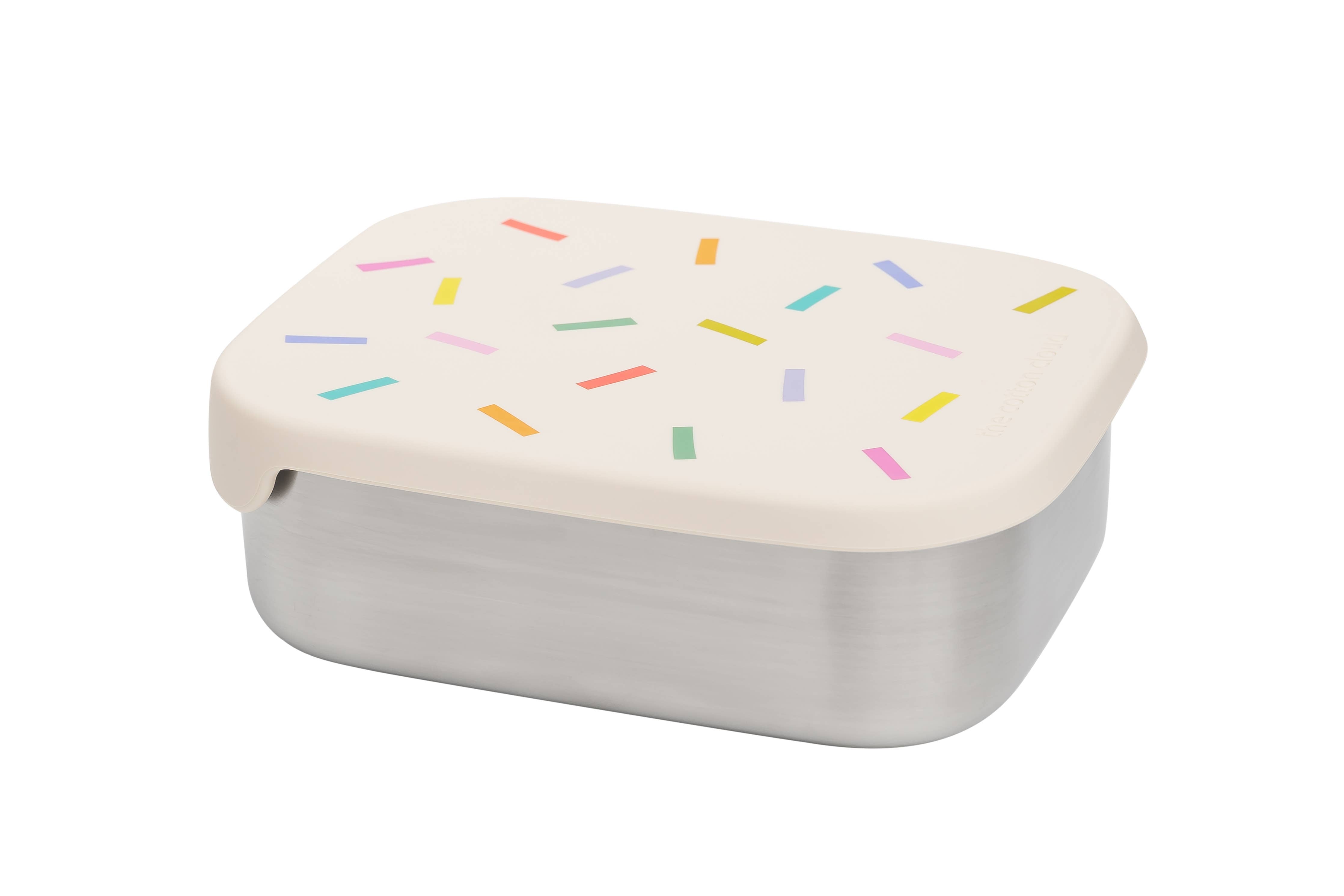Lunchbox aus Edelstahl, Konfetti | the cotton cloud - toietmoi-laboutique