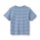 Wheat T-Shirt, blau/weiss gestreift | Wheat - toietmoi-laboutique