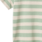Wheat Baby T-Shirt, mint/ecru gestreift | Wheat - toietmoi-laboutique