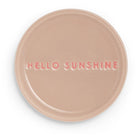 Keramik-Untersetzer, beige/HELLO SUNSHINE | Vondels - toietmoi-laboutique