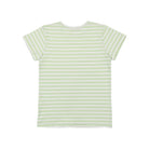 T-Shirt, grün/weiss gestreift | Cotokids - toietmoi-laboutique