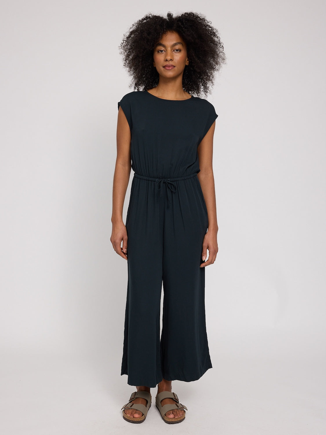 Jumpsuit ohne Ärmel, schwarz | Mazine - toietmoi-laboutique